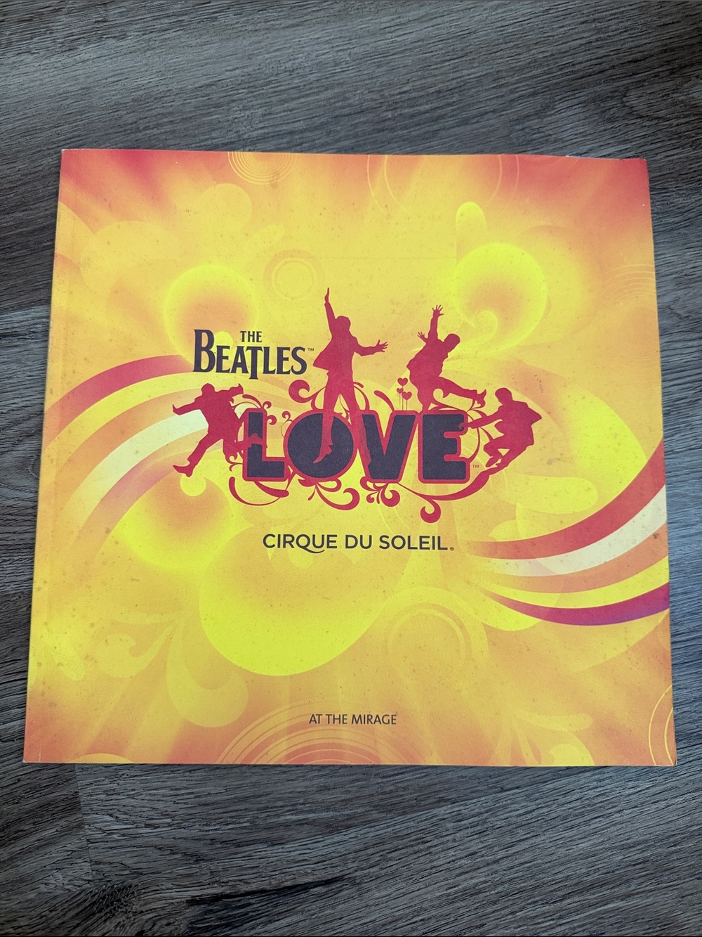The Beatles LOVE Cirque du Soleil 2006 Souvenir Program Book The Mirage